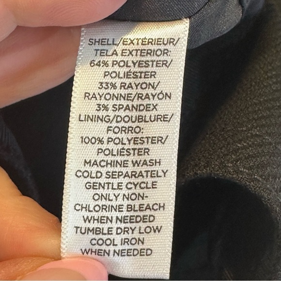 Loft Black Wrap Skirt - Picture 5 of 5